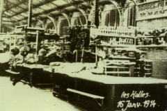 Scene interieure halles de Narbonne Halles 16 janv 1914