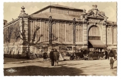 halles de Narbonne façade exterieure vers 1941