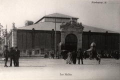 facade exterieure halles de Narbonne vers 1911