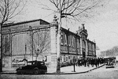 Facade exterieure halles de Narbonne XXeme siecle