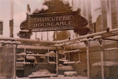 Scene interieure halles de Narbonne bouscarle neige