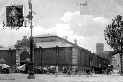 halles de Narbonne façade exterieure vers 1908