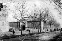 halles de Narbonne façade exterieure vers 1916