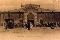 facade exterieure halles de Narbonne vers 1917