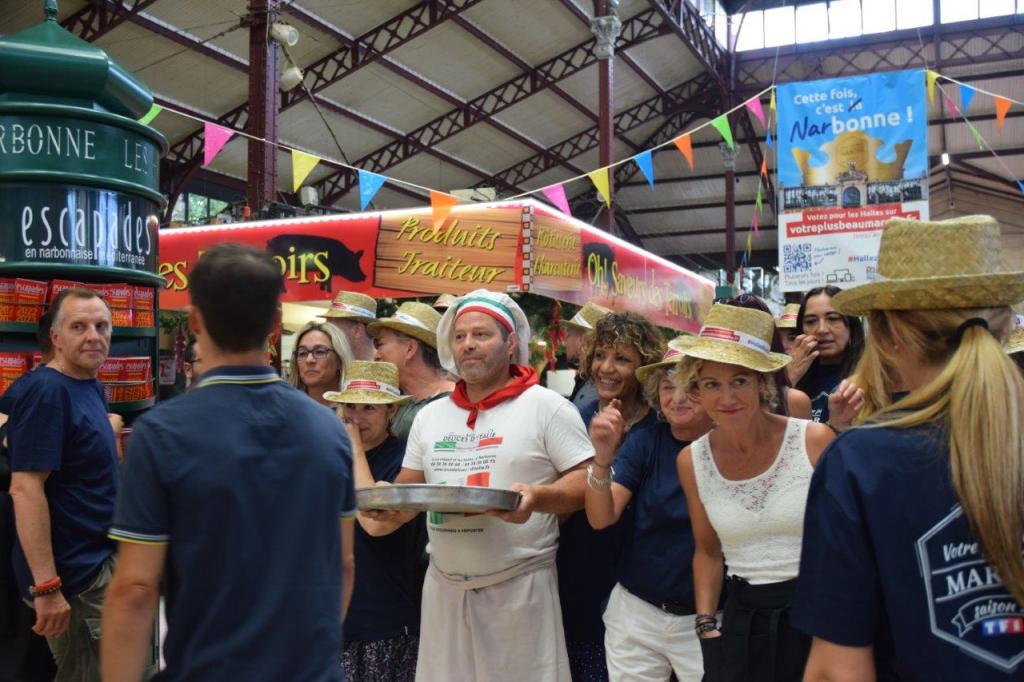 halles_narbonne_plus_beau_marche_de_france_tf1_13h_marie-sophie_lacarrau_30_juin_2022-Photos_Laure_Martorell-185