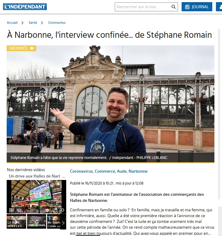 interview_confinee_stephane_romain_2020_halles_narbonne_independant