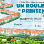 Un rouleau de printemps géant … en été !