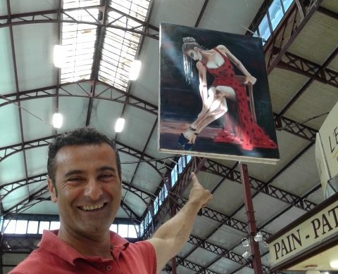 Des peintres s’exposent aux Halles de Narbonne 2016