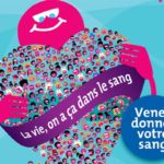 Campagne pour le don de sang aux Halles de Narbonne