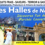 Un dépliant Touristique pour les Halles de Narbonne