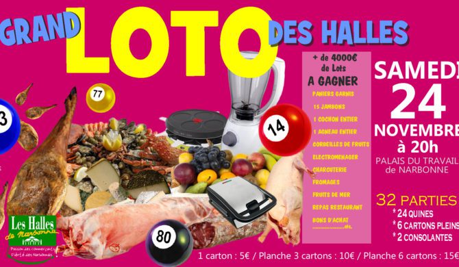 Grand Loto des Halles !