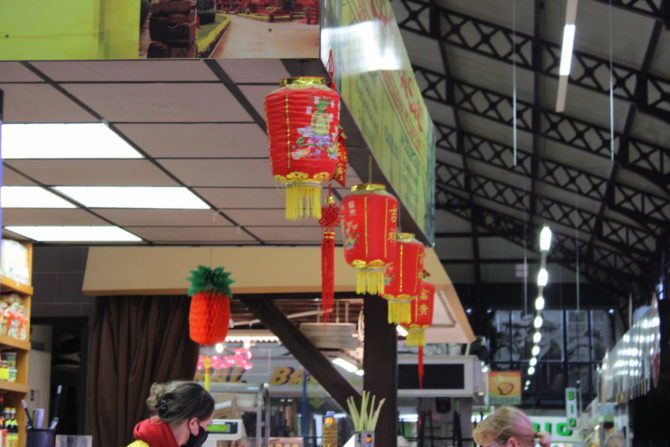 Stand chinois