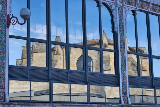 Reflets sur les Halles