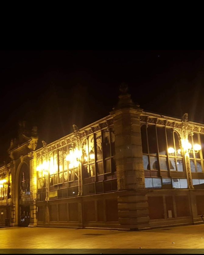Les halles By Night