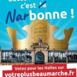 Plus Beau Marché de France 2022 ? VOTEZ pour les Halles de Narbonne !
