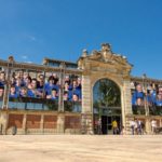 Les Halles avec les bleus !